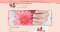 Desktop Screenshot of montclairnails.com